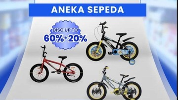Beli Sepeda di Transmart Full Day Sale Bisa Dapat Diskon Rp 400 Ribuan