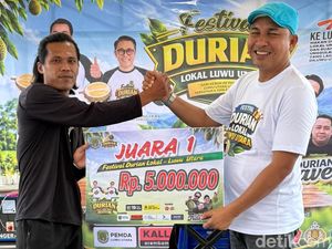 Varietas Pollo Wani Asal Desa Pincara Juara Festival Durian Luwu Utara