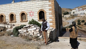 Grafiti Bintang Daud Muncul di Masjid Tepi Barat, Warga Palestina Klaim Dilakukan Pemukim Israel