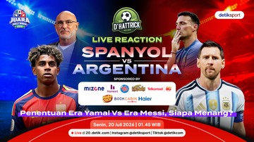 Ramaikan! d'Hattrick Live Reaction Final Piala Dunia 2026 Spanyol Vs Argentina