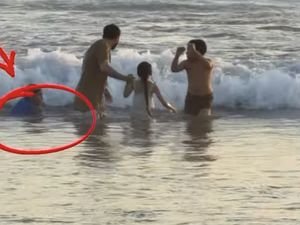 Detik-detik Anak Meisya Siregar Terseret Ombak di Bali