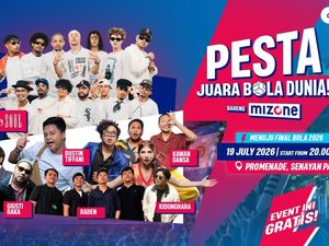 Malam Ini, Yuk Ramaikan Pesta Juara Bola Dunia Mizone di Senayan Park!