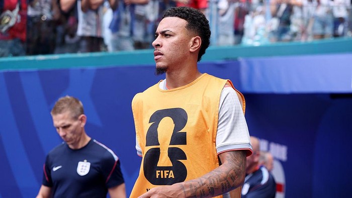 Rogers saat memperkuat Inggris di Piala Dunia 2026.