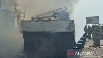 3 Kapal di Muara Angke Terbakar, Polisi Selidiki Penyebabnya