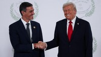Kerap Bersitegang, PM Spanyol dan Trump Bakal Satu Tribun di Final Pildun