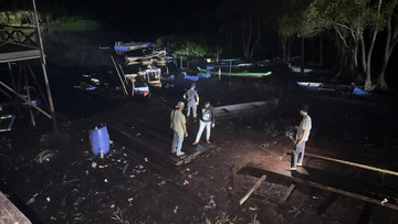 Polisi Bongkar Illegal Logging di Pelalawan, 10 Kubik Kayu Disita