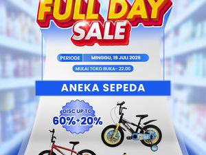 Serbu! Aneka Sepeda Banting Harga di Transmart Full Day Sale
