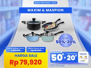 Serbu! Beli Alat Masak Diskon Jumbo di Transmart Full Day Sale