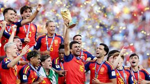 16 Tahun Menanti, Spanyol Akhirnya Juara Dunia Lagi