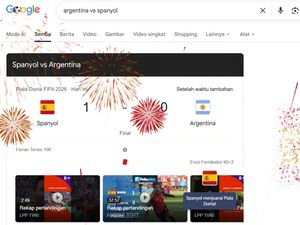 Google Kasih Kembang Api Sambut Spanyol Juara Piala Dunia 2026
