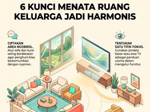 Stop Taruh Furnitur Sembarangan! Begini Cara Menata Ruang Keluarga yang Benar
