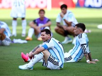 Lionel Messi 2 Kali Menangis di MetLife Stadium