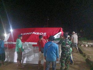Kemensos Salurkan Bantuan untuk Korban Banjir Tapanuli Tengah