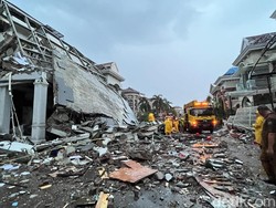 Ledakan Hebat di Perumahan Elite Medan, Rumah Hancur