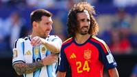 Duh, Messi Coba Usir Cucurella dengan 'Prestianni Law'