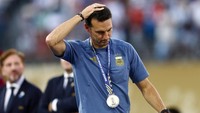 Scaloni Menangis, Beri Sinyal Tinggalkan Timnas Argentina