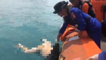 Geger Mayat Pria Mengapung di Perairan Bakauheni, Kepala Tinggal Tengkorak