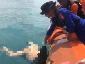 Nelayan Temukan Mayat Terapung di Laut Lampung, Kepala Sisa Tengkorak