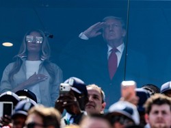 Melania Trump Muncul di Final Piala Dunia 2026, Disebut Melania Palsu