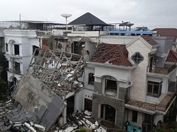 7 Rumah Rusak Buntut Ledakan di Perumahan Grand Polonia Medan