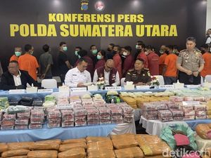Polda Sumut Tangkap 4.624 Tersangka Narkoba dalam 6 Bulan