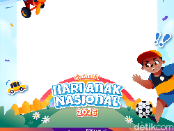 10 Twibbon Hari Anak Nasional 2026 Gratis, Cocok Dipakai di Medsos