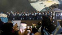 Argentina Pulang Tanpa Trofi, Sambutan Tetap Bak Juara