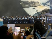 Argentina Pulang Tanpa Trofi, Sambutan Tetap Bak Juara