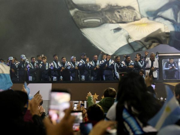 Argentina Pulang Tanpa Trofi, Sambutan Tetap Bak Juara