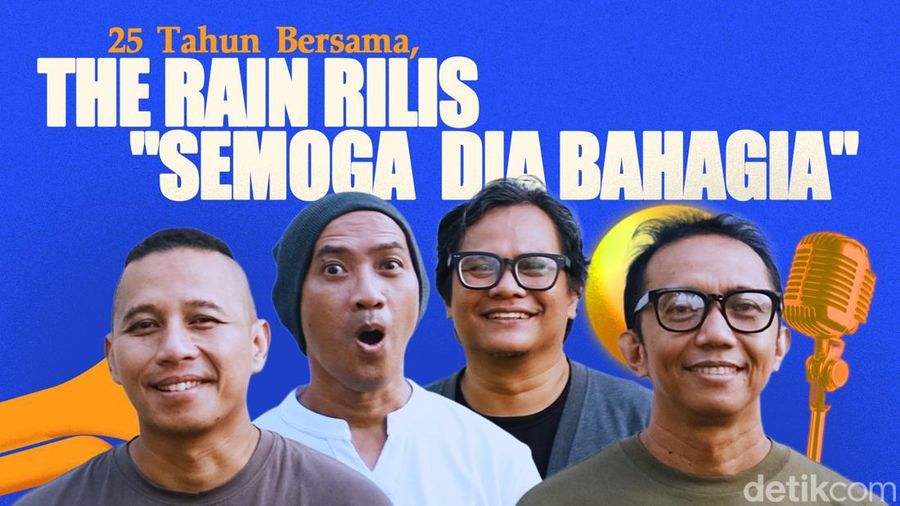 Video: 25 Tahun Bersama, The Rain Rilis Semoga Dia Bahagia 