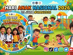 45 Twibbon Hari Anak Nasional 2026 Gratis untuk Dibagikan di Media Sosial