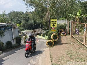 Ikhtiar Warga Rancabentang Lindungi Pemotor dari Kecelakaan