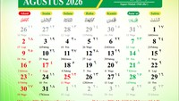 Hari Ini 16 Agustus 2026 Tanggal Berapa Hijriah? Cek Kalender Resmi Kemenag
