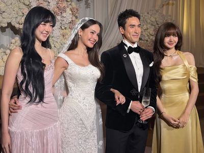 Potret Nadech & Yaya, Couple Artis Thailand Nikahnya Dihadiri Lisa BLACKPINK