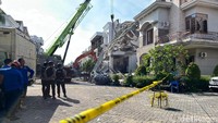 Penampakan Rumah Mewah di Medan yang Hancur Lebur Akibat Ledakan