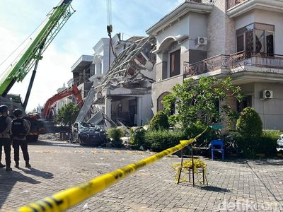 Penampakan Rumah Mewah di Medan yang Hancur Lebur Akibat Ledakan