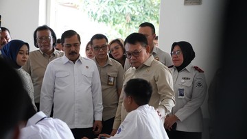 Sambut Hari Anak Nasional, Menteri Agus-KSP Dudung Datangi LPKA Tangerang