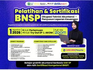 Paham Teori Sekaligus Bersertifikat BNSP, Ini Jalur Cepat Buat Lulusan Akuntansi
