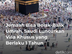 Jemaah Bisa Bolak-Balik Umrah, Saudi Luncurkan Visa Khusus yang Berlaku 1 Tahun