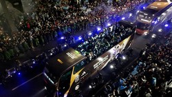 Video: Gegap Gempita Sambut Kepulangan La Albiceleste