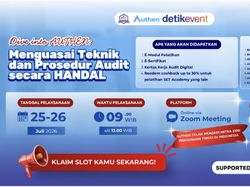 Ikuti Kelas Audit Digital! Bikin Kamu Siap Kuasai Teknik dan Prosedur Profesional