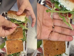 Beli Sandwich Rp 77 Ribu, Wanita Ini Dapat Bonus Akar Tanaman dan Tanah