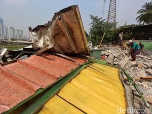 150 Bangunan Liar di Bantaran BKB Dibongkar