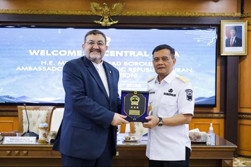 Ahmad Luthfi Sampaikan Pesan Duka dan Perdamaian ke Dubes Iran