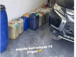 Viral Anak Pejabat Gayo Lues Pamer Liburan dan 15 Jeriken BBM di Rumah