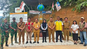 BNPP Percepat Pembangunan PLBN Long Midang, Perkuat Perbatasan RI-Malaysia