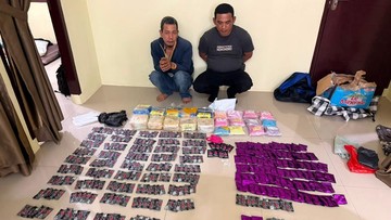 Bareskrim Gagalkan Peredaran Sabu-Ekstasi di Pekanbaru, 2 Orang Ditangkap