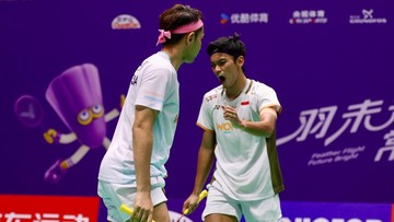 Hasil China Open 2026: Fajar/Fikri ke Semifinal, Rachel/Febi Kalah