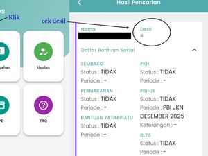 Cara Cek Desil di Aplikasi Cek Bansos Kemensos Pakai NIK KTP Lewat HP, Simak!