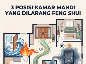 Posisi Kamar Mandi yang Dilarang Feng Shui, Bisa Bawa Sial!